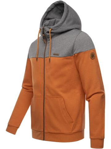 ragwear Kapuzensweatjacke Tomie in Ginger