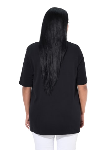 Ulla Popken Shirt in schwarz