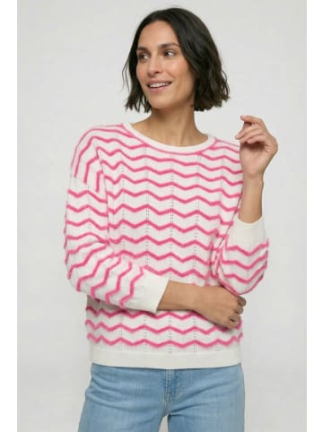 Olsen Strickpullover in Electric Fuchsia
