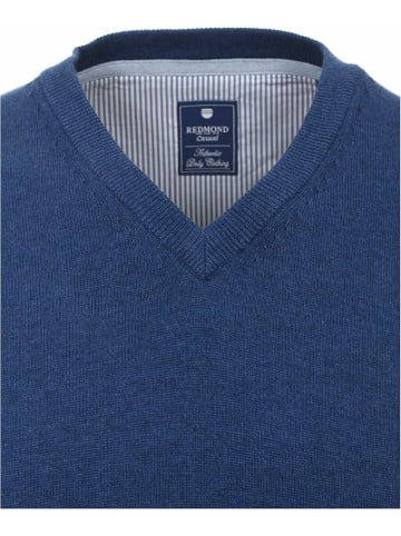 Redmond V-Pullover für Herren in uni