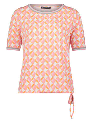 Betty Barclay Casual-Shirt mit Tunnelzug in Rose/Cream