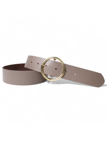 FRONHOFER Ledergürtel in Taupe