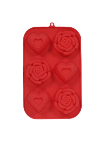 La Cucina Backform für Kekse in Rot, (B) 17,6 x (H) 3,3 x (L) 33 cm