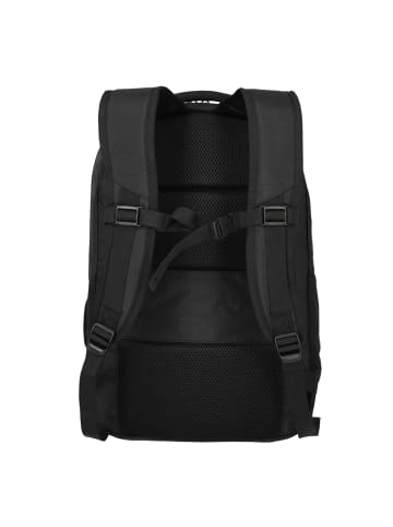 travelite Basics Rucksack 45 cm Laptopfach in schwarz