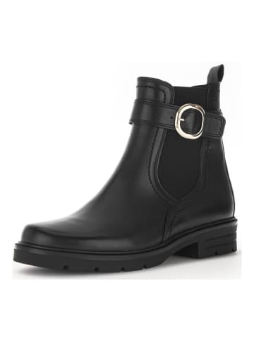 Gabor Stiefelette in Schwarz/Gold