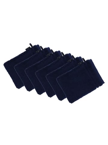 Vossen 6er Pack Waschhandschuh in deep water