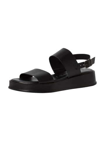 Tamaris Ledersandalen Schwarz