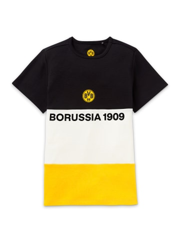 BVB BVB T-Shirt Colorblock Kinder in schwarz, weiß und gelb