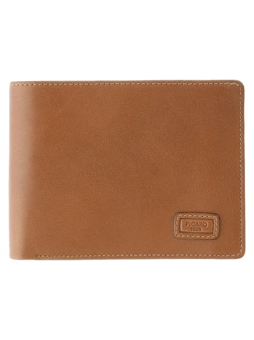 PICARD Authentic1 Geldbörse RFID Schutz Leder 12.5 cm in cognac