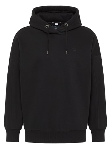 DreiMaster Vintage Kapuzensweater in Schwarz