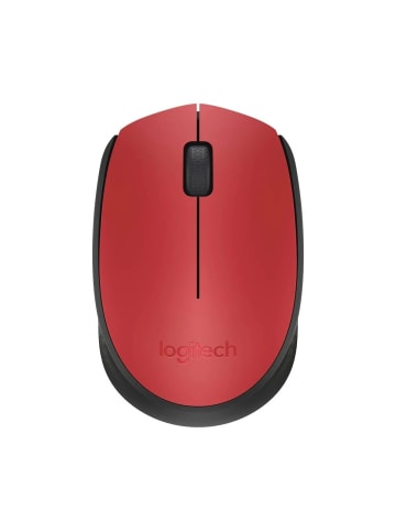 Logitech Kabellose Maus für Links- und Rechtshänder - 2.4 GHz Verbindung in Rot