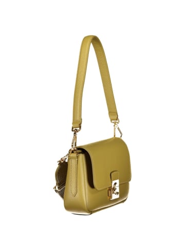 COCCINELLE Grün Handtasche aus Leder