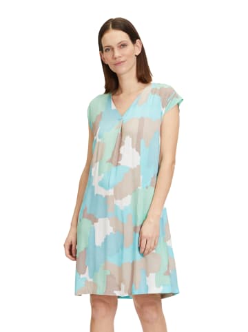 BETTY & CO Casual-Kleid mit Print in Nature/Mint