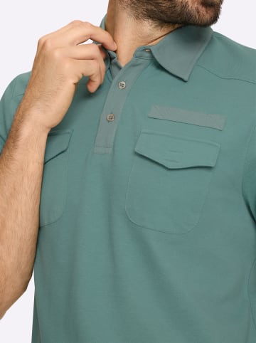 WITT WEIDEN Kurzarm-Poloshirt in jade