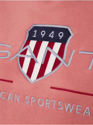 Gant Kapuzenpullover in rosenholz - 0003