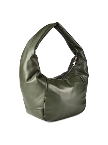 LIEBESKIND BERLIN Farrah Schultertasche M Leder 45 cm in cypress green