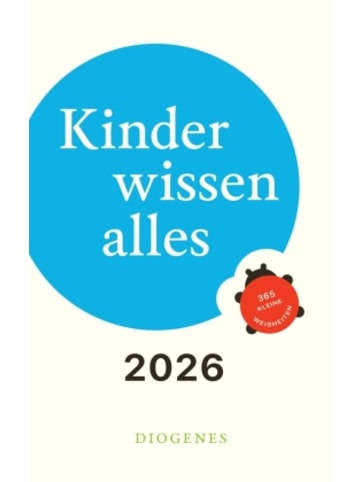 Diogenes Kalender - Kinder wissen alles 2026