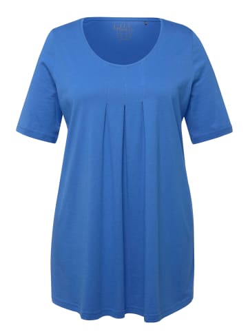 Ulla Popken Shirt in mittelblau