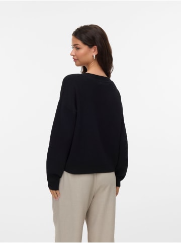 Vero Moda Strickjacke in Black