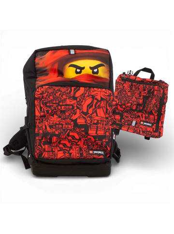 LEGO Schulranzen Ninjago Maxi Plus in Rot