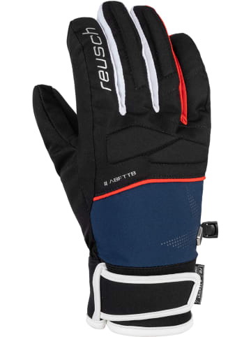 Reusch Fingerhandschuhe Mikaela Shiffrin R-TEX® XT Junior in black / dress blue