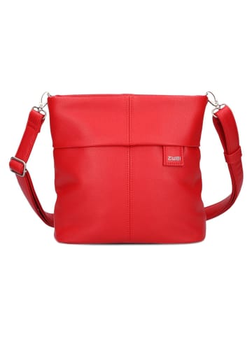 Zwei Mademoiselle.M Schultertasche 25 cm in cherry