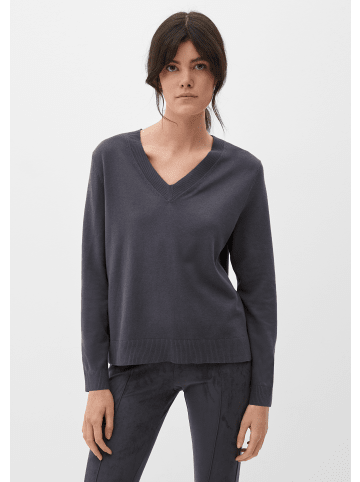 s.Oliver Strickpullover langarm in Grau