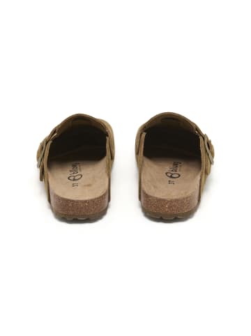 billowy Pantoletten  in khaki