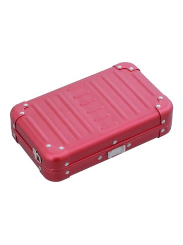Aleon Umhängetasche Aluminium 19 cm ruby
