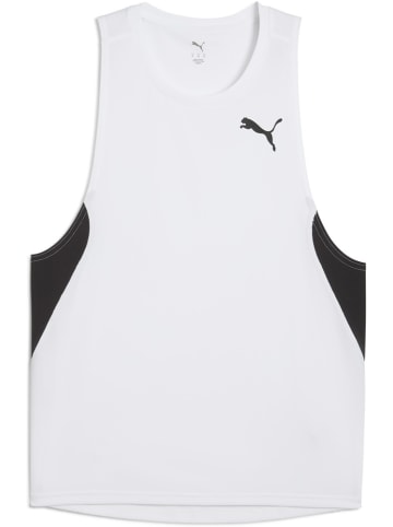 Puma Sportshirt "Cross The Line Singlet 3.0" in Weiß