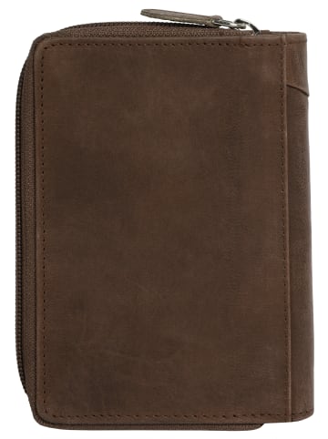 Bruno Banani Geldbörse echt Leder in cognac