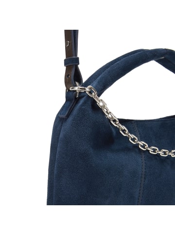 Les Visionnaires Sadie Cozy Chain Handtasche Leder 37 cm in midnight
