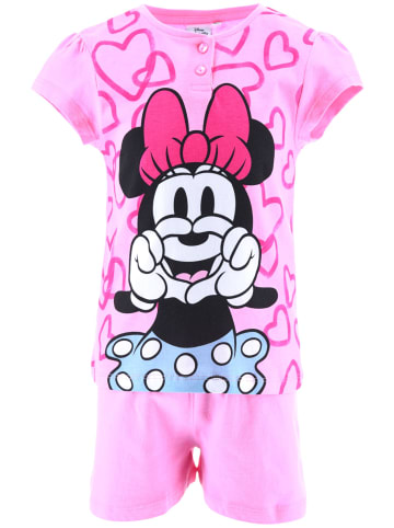 Disney Minnie Mouse Schlafanzug kurz Disney Minnie Mouse in Pink