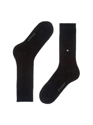Burlington Socken 2er Pack in Schwarz