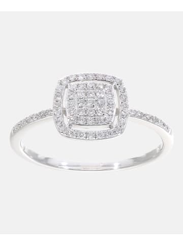 Diamant L'éternel Ring aus 750 Weißgold mit 0.25 Karat Diamant