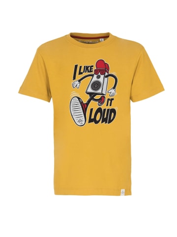 Band of Rascals T-Shirt " Loud " in senf