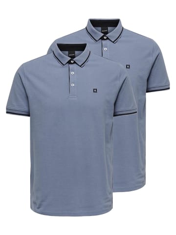 ONLY & SONS Poloshirt Onsefletcher in Flint stone