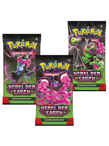 Pokémon Infamomo | 3 Booster-Packs | Pokemon Karmesin & Purpur Karten deutsch