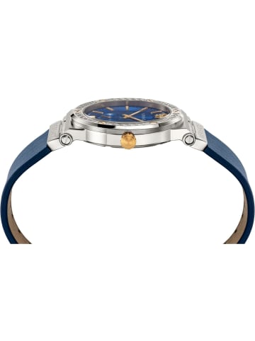 Versace Analoguhr für Herren in blau