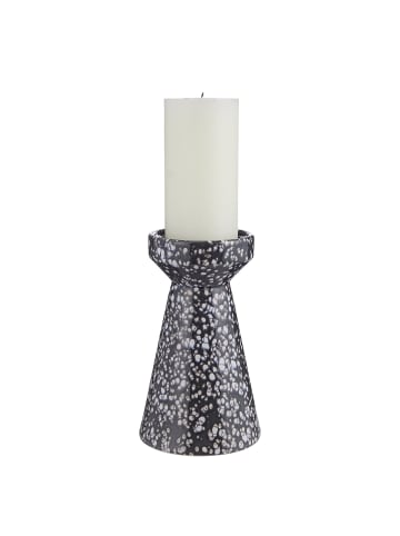 Butlers Butlers Stumpenkerzenhalter SPECKLE in Schwarz