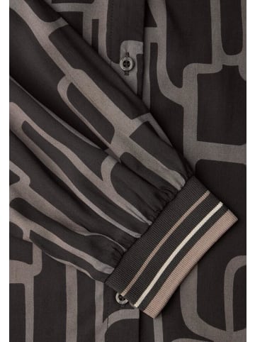 Street One Langarmbluse in darkest brown