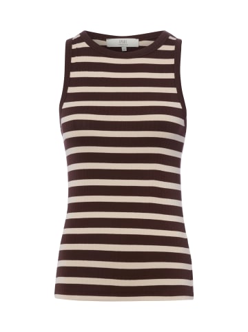 IPURI Tanktop in schoko beige - 0001