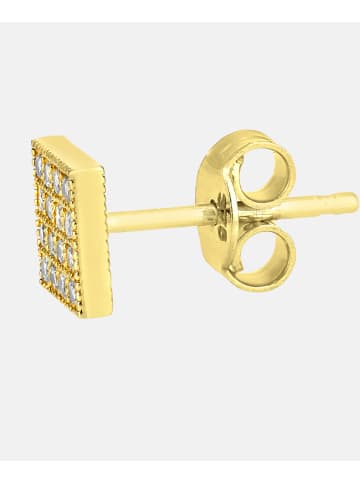 Vanlere Ohrstecker aus 375 Gelbgold mit Zirkonia