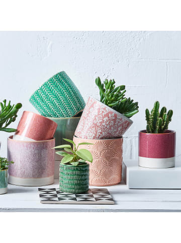 Butlers Blumentopf EARLY SPRING 6er-Set in Grau