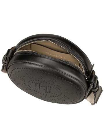 Karl Lagerfeld Bodybag K/Circle Round CB  Perforated in Black