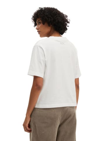 Marc O'Polo Logo-T-Shirt relaxed in Weiß