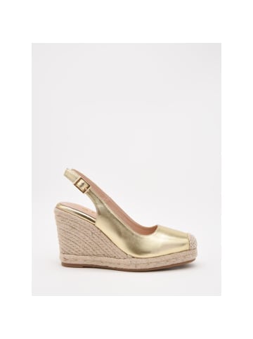 Montevita Sandaletten Keil Sparta Fuccite Fuccite in Gold