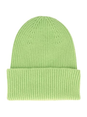 BREITER Strickmütze in grün