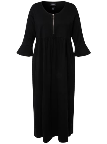 Ulla Popken Jerseykleid in schwarz