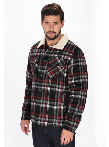 DreiMaster Men Jacket in black multicolor